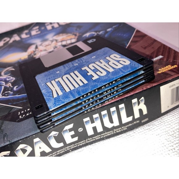 Space Hulk (1993, PC) Big Box 3.5" Floppys Complete USED 4 Disk Game - Picture 6 of 16